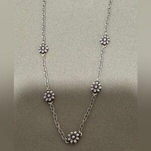 James Avery Margarita flower Necklace